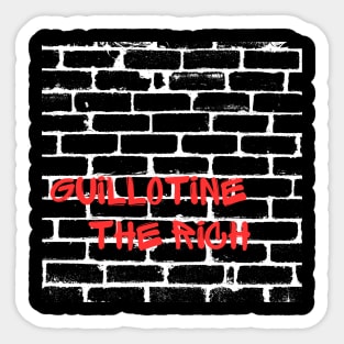 Eat The Rich Sticker